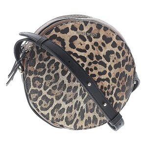 Nine West Animal Print Round Crossbody Bag